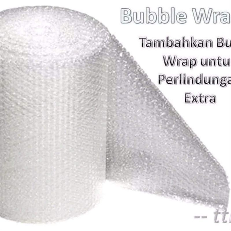

BUBLE WRAP ( Tambahan Packingan Agar Aman ) - plastik bubel babel