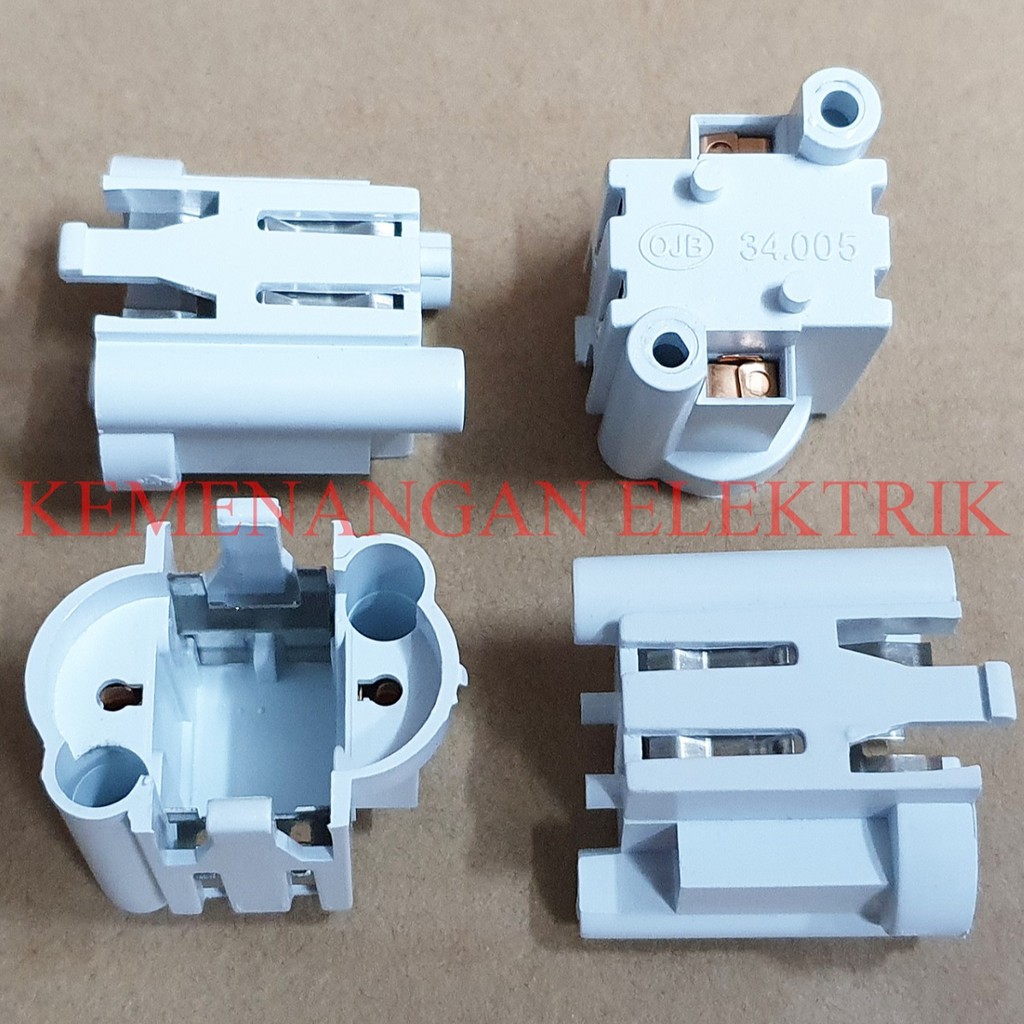 FITTING LAMPU PLS 2 PIN / FITING SOCKET LAMPU PL-S 2P 2PIN