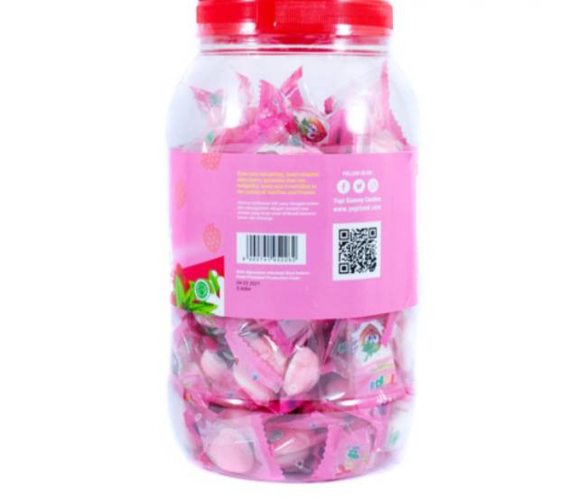 YUPI STRAWBERRY KISS 300GR