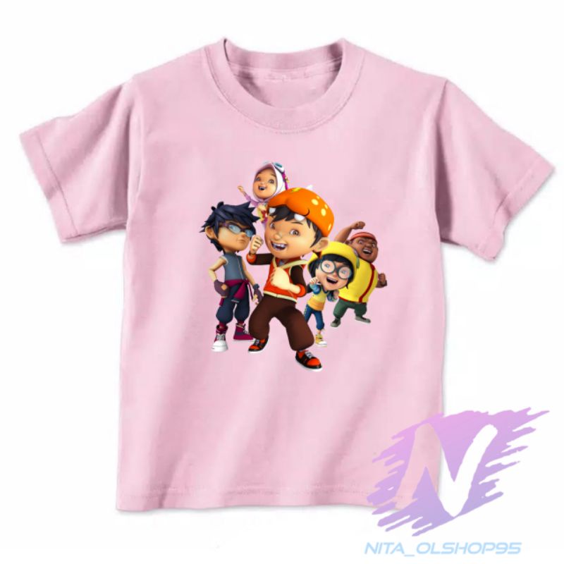 baju Boboiboy kaos anak Boboiboy dan kawan kawan