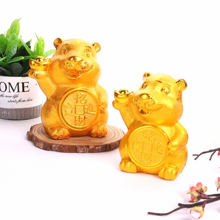 Patung Macan Celengan Tiger Kado Parcel Imlek Murah Grosir - KECIL HARGA GROSIR