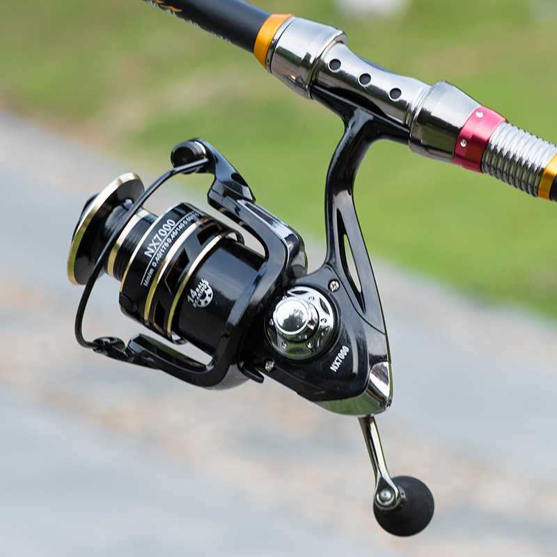 GS8 Mancing Gold sharking NX6000 Series Metal Reel Pancing Fishing Reel 4.7:1 Gear Ratio