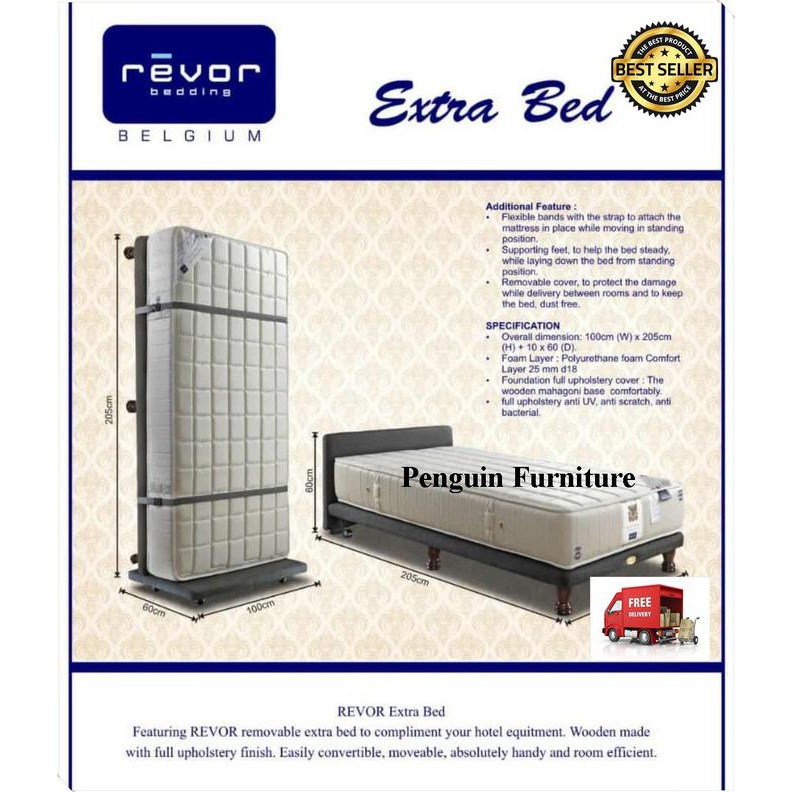 Revor Springbed Hotel Tipe Extra Bed Uk 120 X 200 Maelisa_789