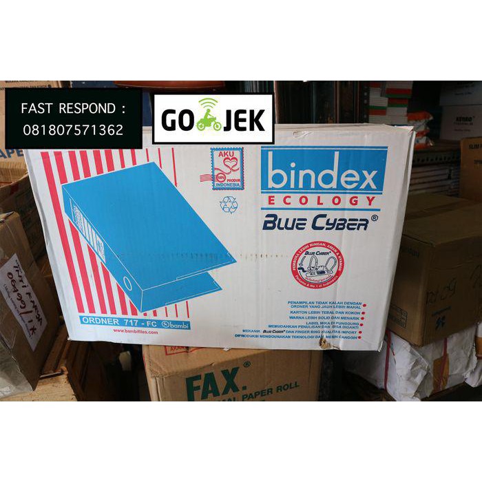 

Odner Bindex Folio Kwitansi 717 777 Bambi/ Ecology Blue Cyber