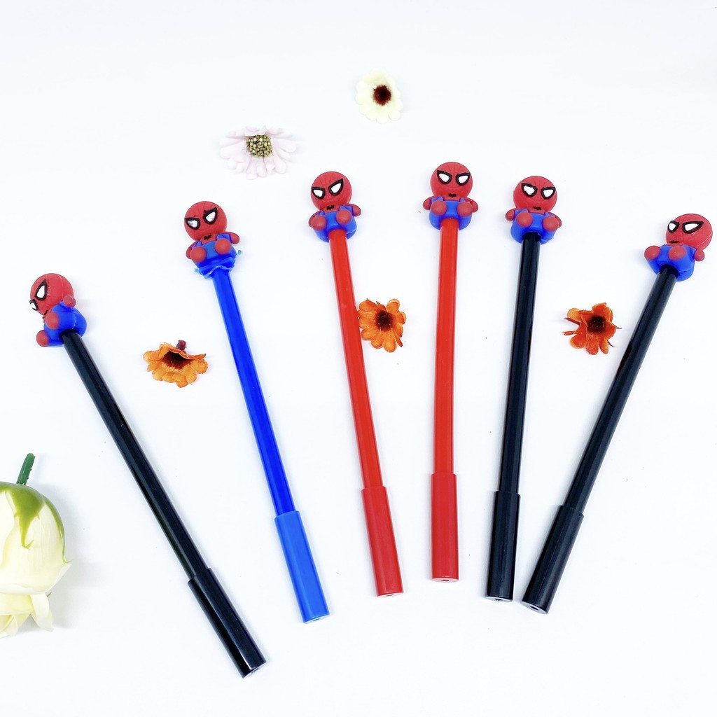 

PENA SPIDERMAN / PULPEN GEL SPIDERMAN / GEL PEN SPIDERMAN KARAKTER SUPERHERO