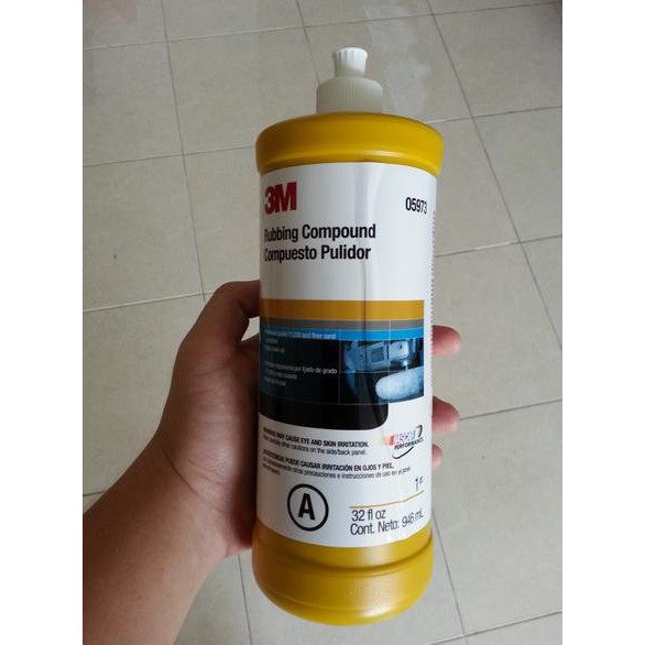 [[BISA COD]] 3M 5973 Rubbing Compound / Bahan Compound Kuning 3M TERBATAS Kode 452