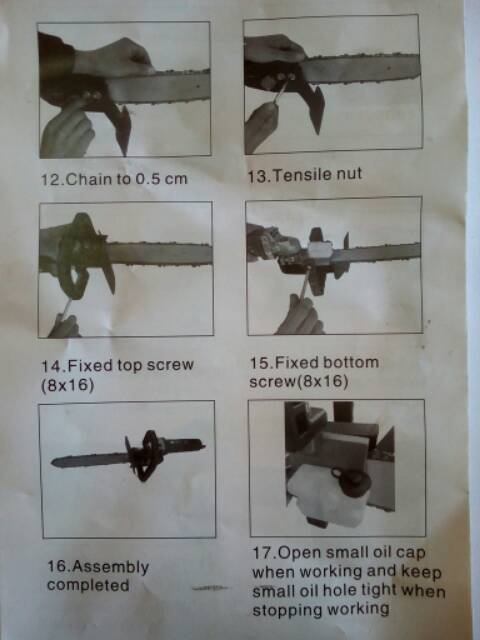 Mesin Adaptor Chain Saw 11.5&quot; / Electric Chain Saw Adapter