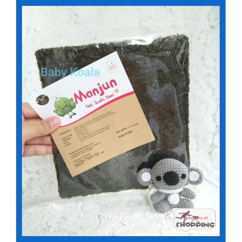 

Er34Wr5- Nori Sushi Halal 10 Lembar | Manjun Korea Yakinori Laver Seaweed - Repack I0Uukiy8-