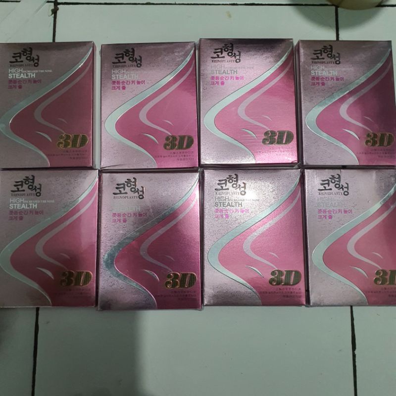 3D SECRET NOSE PEMANCUNG HIDUNG INSTANT KOREA ORIGINAL NOSE SECRET-1 BOX ISI 3