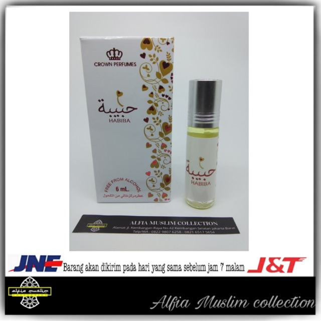 Parfum Habibah Dobha 6ml
