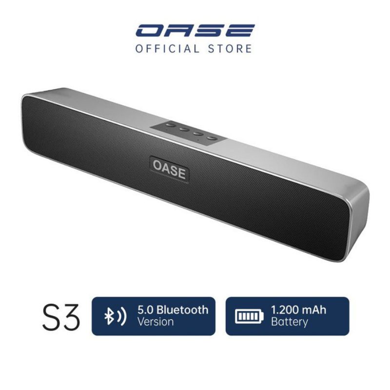 OASE S3 Bluetooth Portable Wireless Speaker Promo SRS Shop
