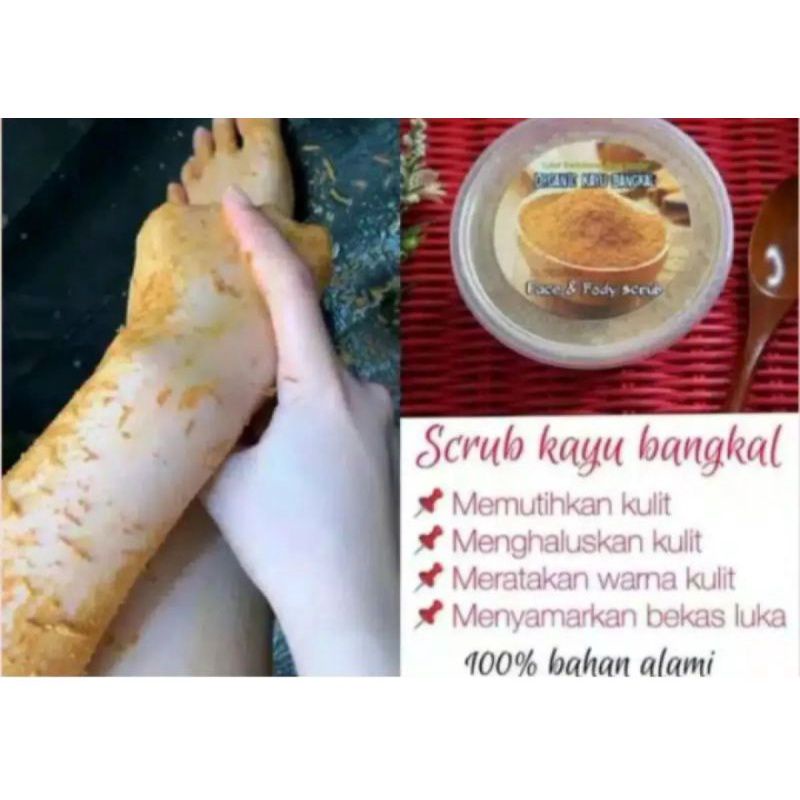 Body Scrub Lulur Rempah Kayu Bangkal
