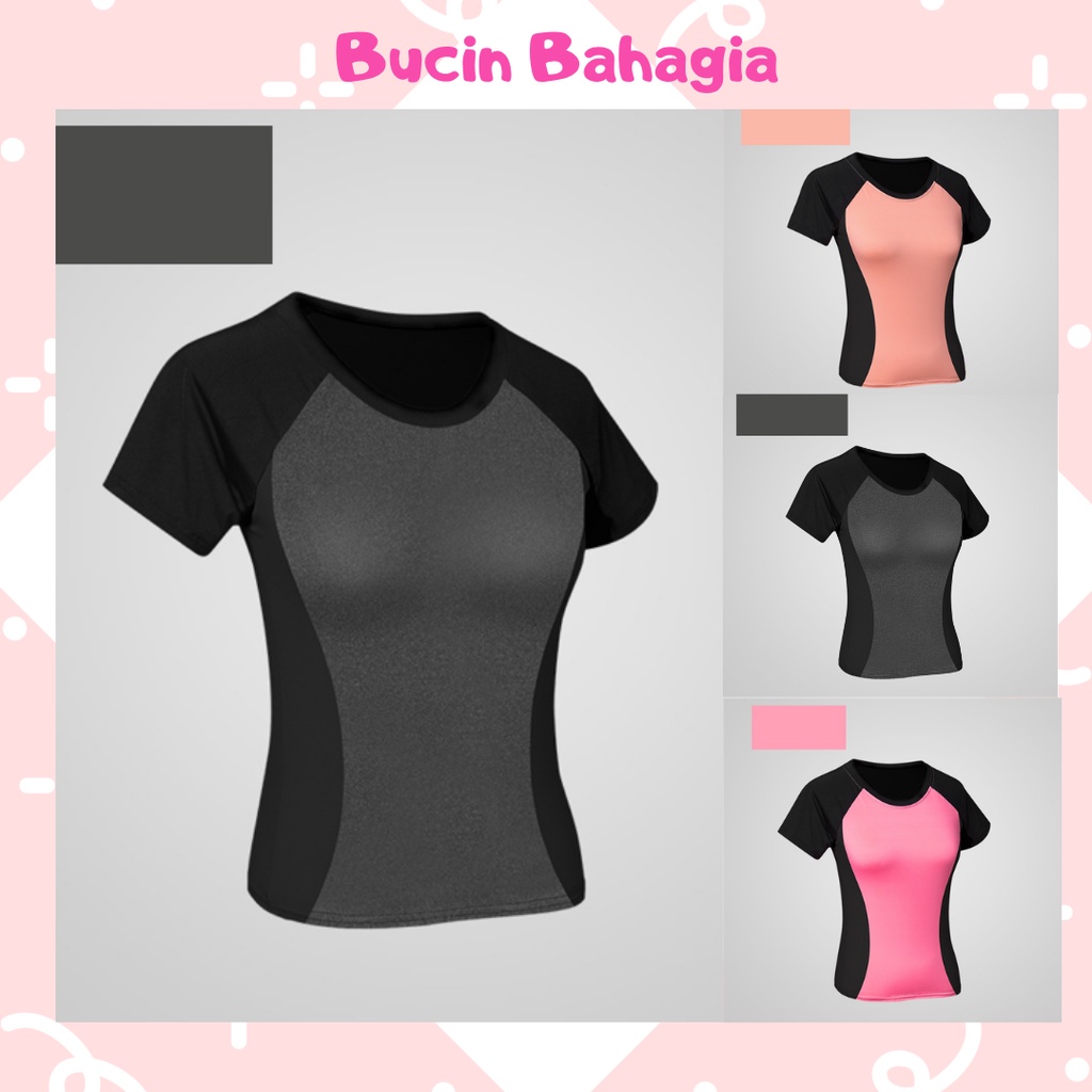 BAJU SPORTWARE UNTUK WANITA BAHAN IMPORT SW07