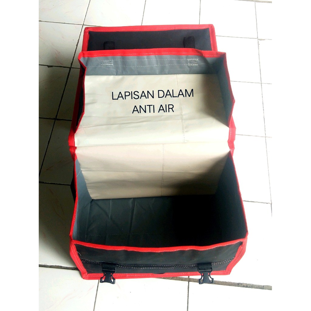 TAS KANDEK MOTOR ANTI AIR SIZE JUMBO P60cm L355cm T40cm SIZE SEDANG P50cm L30cm T38cm