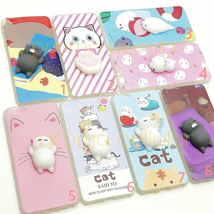 barokah squishy case vivo v5 v5s v5 lite softcase boneka 3d silicon