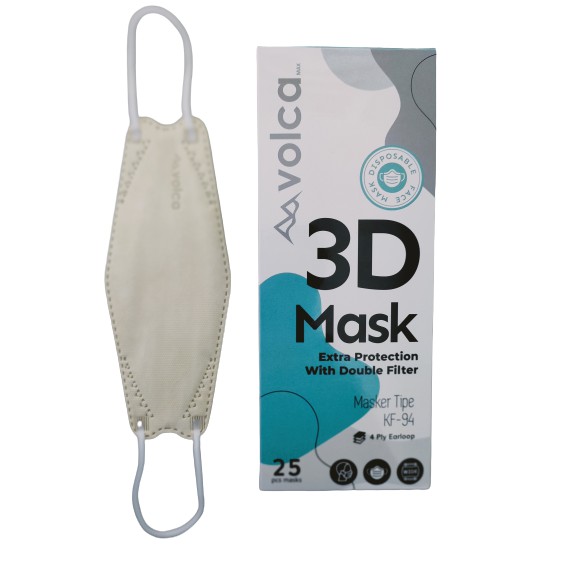 Masker KF94 isi 25 pcs Per BOX Masker Korea High Quality model Evo Plusmed Masker Duckbill