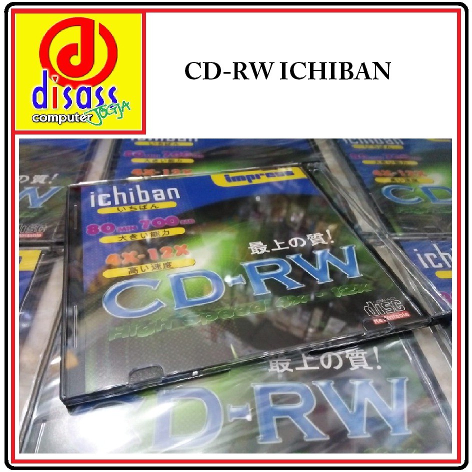 CD-RW ICHIBAN - DISASS JOGJA