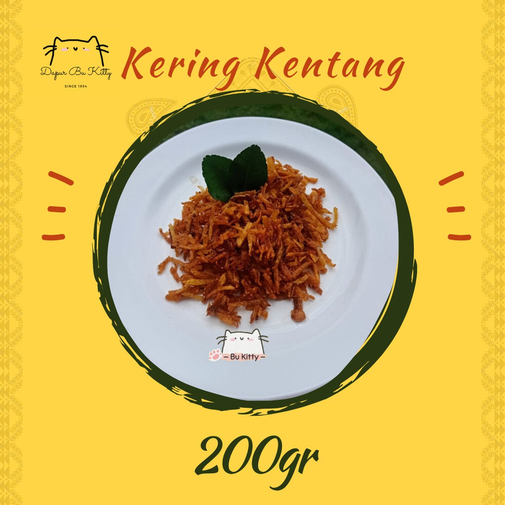 

Kering Kentang Krenyes - Kentang Mustofa - Kentang Pengantin (200 gram)