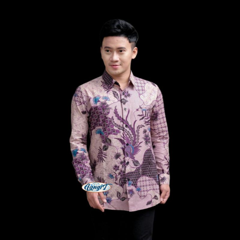 kemeja batik pria motif sekarjagat