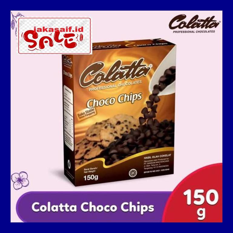 

Jak5D0Yh Colatta Choco Chips 150 Gram D50Jaks