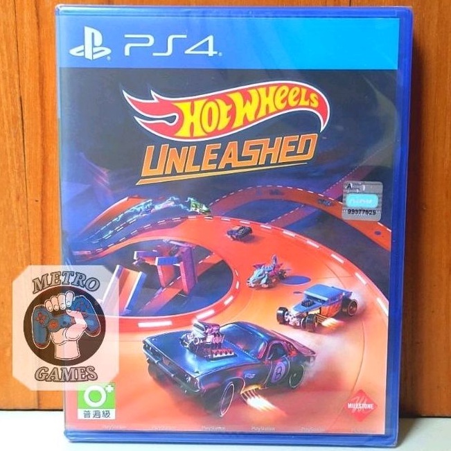 Hot Wheels Unleashed PS4 Kaset Hotwheel Hotwheels Wheel Balapan Playstation PS 4 5 PS5 Hotwhel whels Un Leashed CD BD Game HW Hot wheels ps4 ps5 Region 3 Asia reg 3