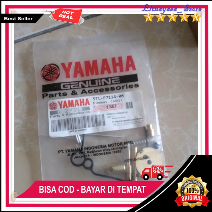 Repair Kit Yamaha Mio Original Karburator Yamaha Mio Karbu Sporty Soul Fino Lama Old 5TL/5MX ORI