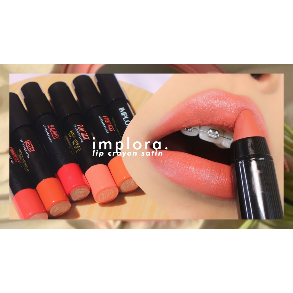 Implora Lip Crayon Satin 3,5g