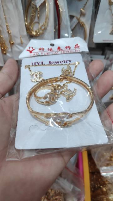 Fourfashion SATU SET CHENNEL DEWASA GELANG BANGLE