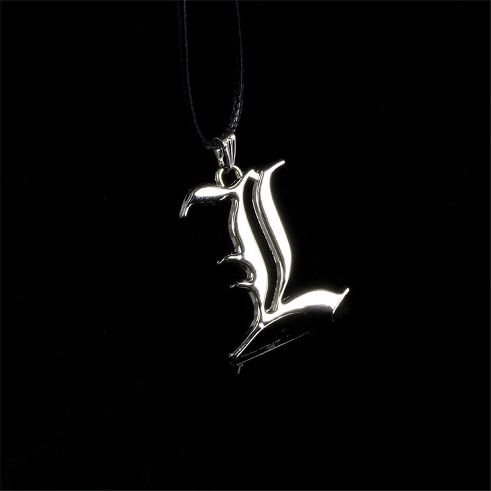 【COD Tangding】Fashion Personalized Design Letter L Pendant Necklace Fashion Versatile Retro Jewelry