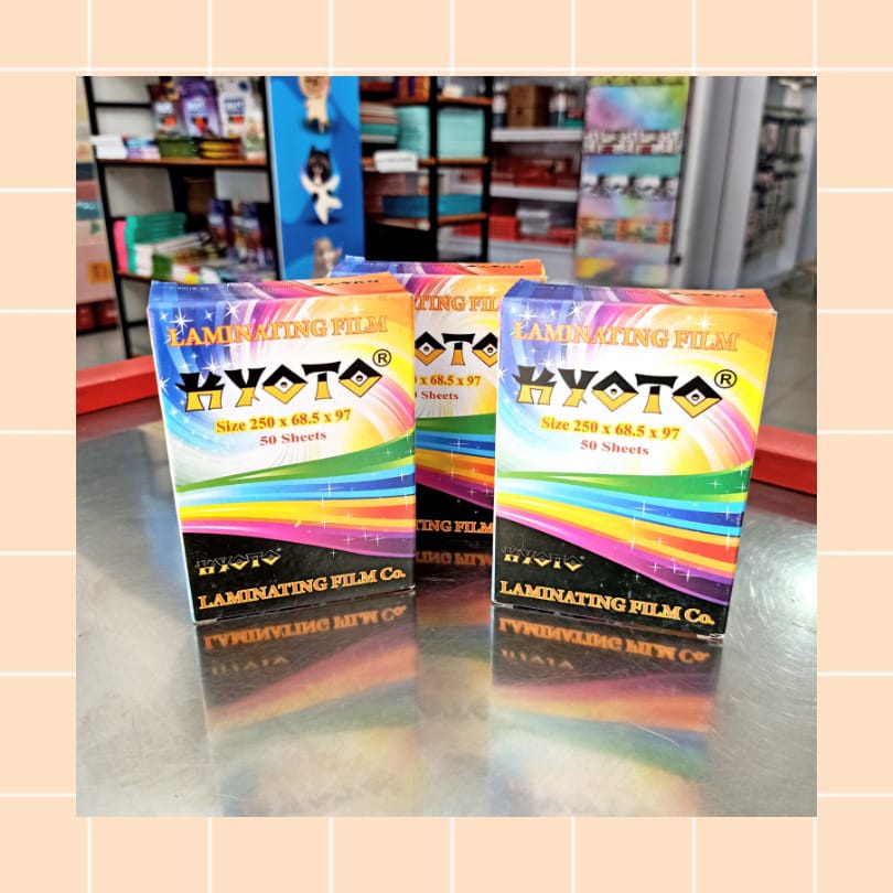 

plastik laminasi / mika laminating KTP KYOTO 250mc