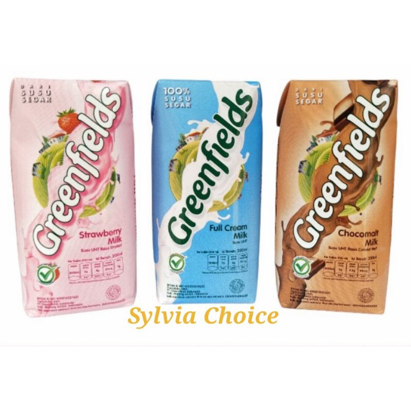 

Greenfields UHT 200ml