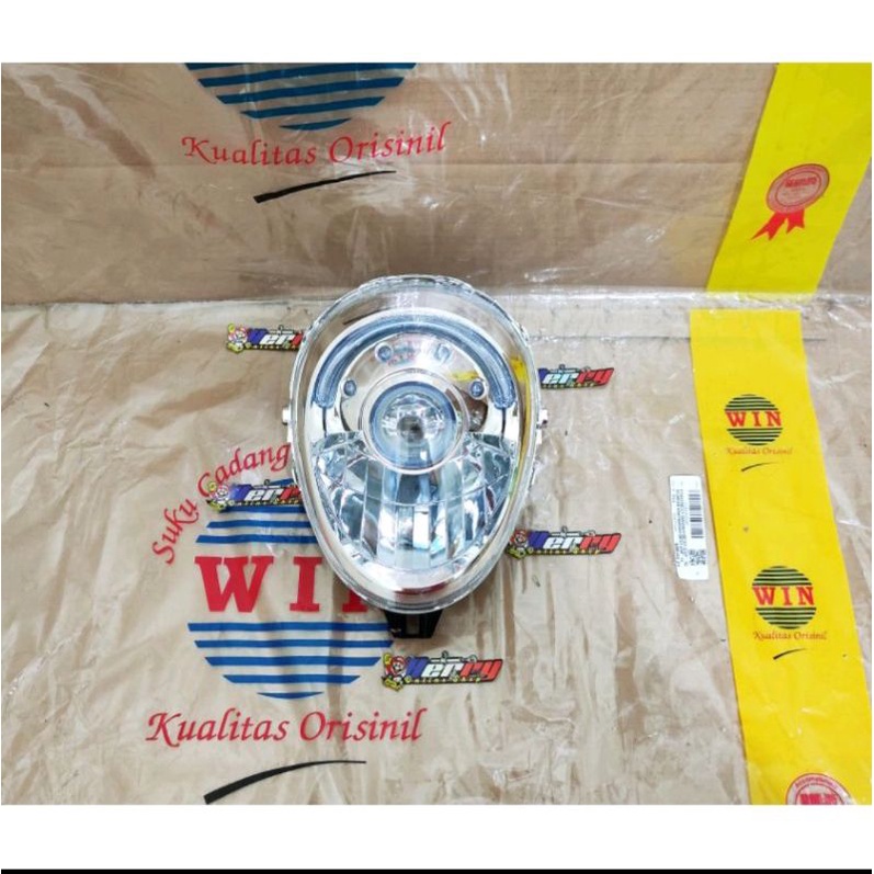 lampu refektor headlam depan scoopy f1 2013-2016