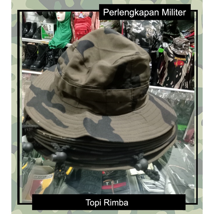 Topi rimba TNI Topi rimba loreng