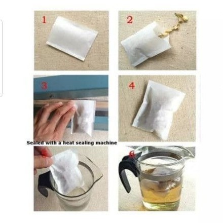 

KANTONG TEH CELUP KOSONG 100 PCS/TEABAG/TEA BAG