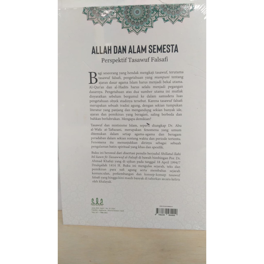 Allah dan Alam Semesta Perspektif Tasawuf Falsafi