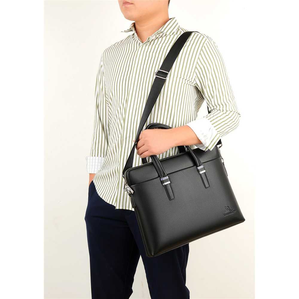 Rhodey Tas Selempang Pria Premium Kulit Leather Bag Briefcase - HA-062