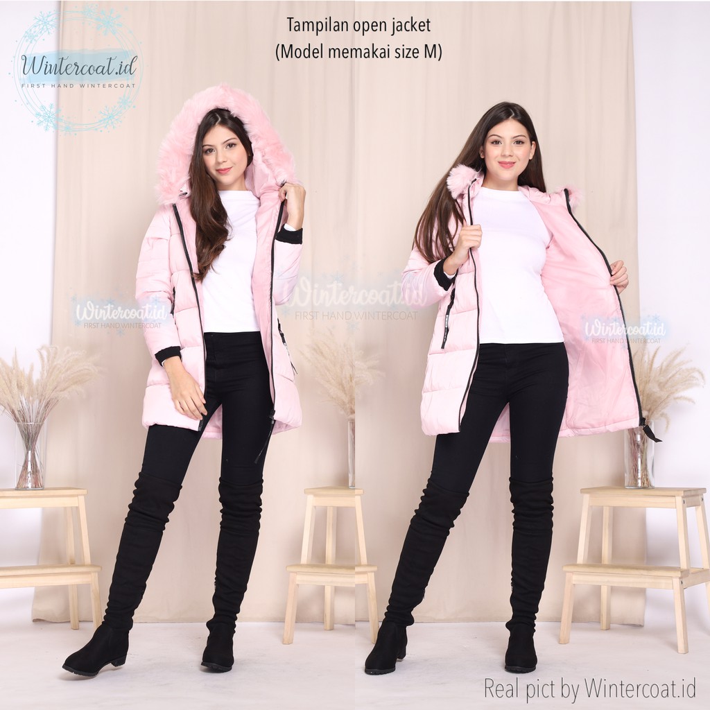 READY INDONESIA FIFI Winter coat cewek mantel musim dingin wanita women jaket jumbo big size