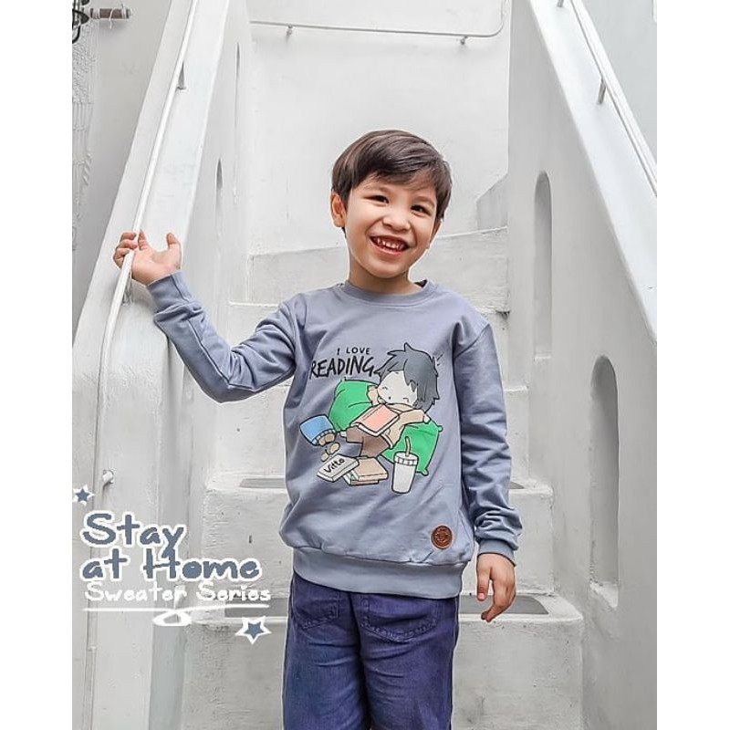Sweater Anak Laki-Laki Vitto Kidswear