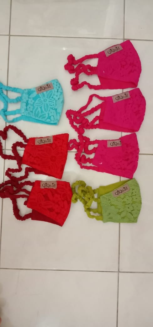 Vitara | Ready Masker Lubi Endomoda 3 Lapis • Nibras Dll