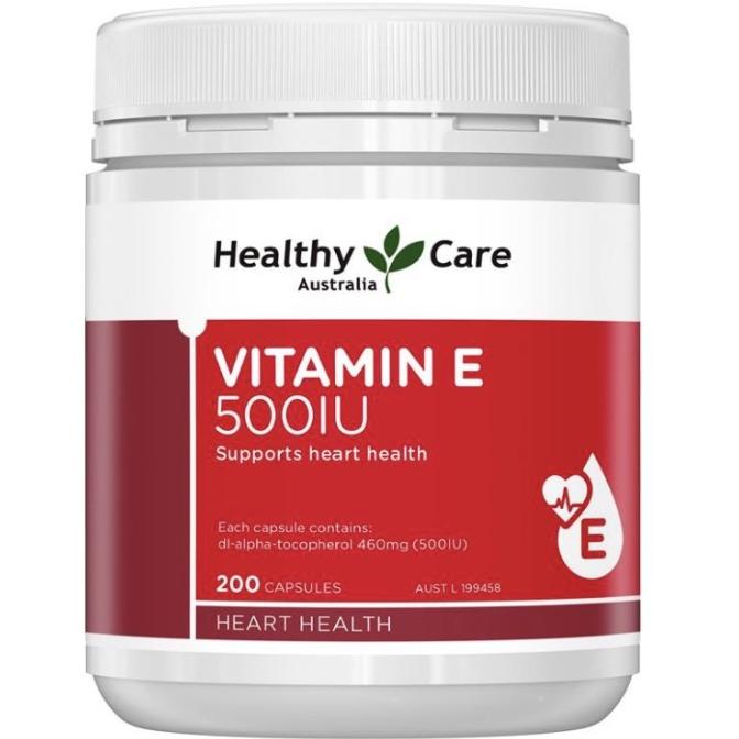 ------] Healthy Care Vitamin E 500 IU isi 200 capsules