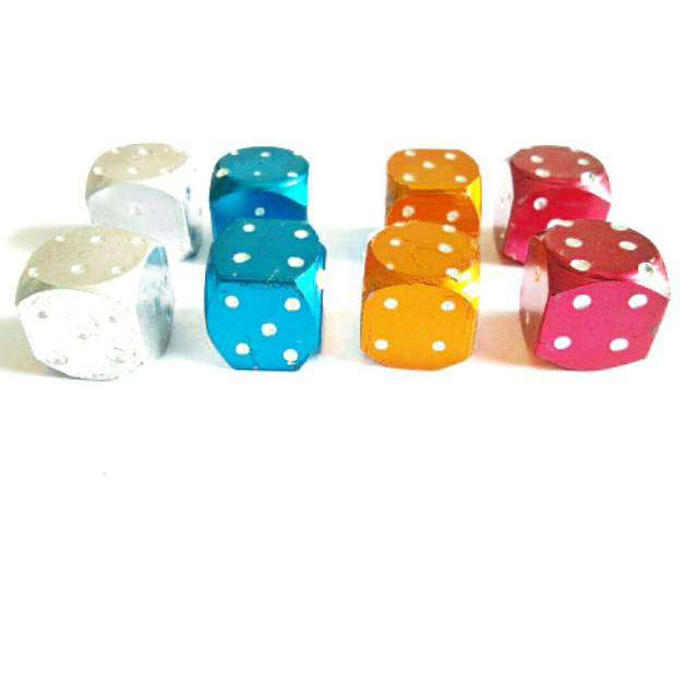 Tutup Pentil Ban Monster Model Dadu Kotak isi 50pcs