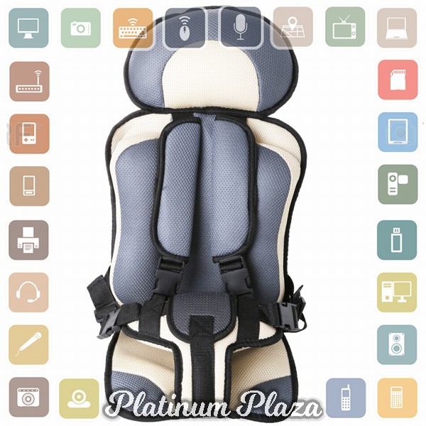 CharmL Tempat Duduk Kursi Mobil Bayi Portable Baby Safety Car Seat - LAD05 - Gray`3M1ZKW-