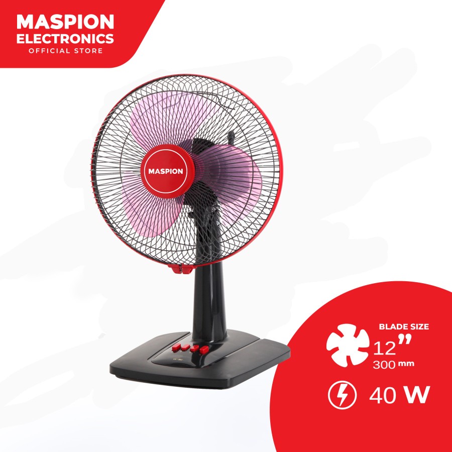 Kipas Angin Duduk/Meja Maspion EX-307 / Desk Fan Maspion EX-307 12inch