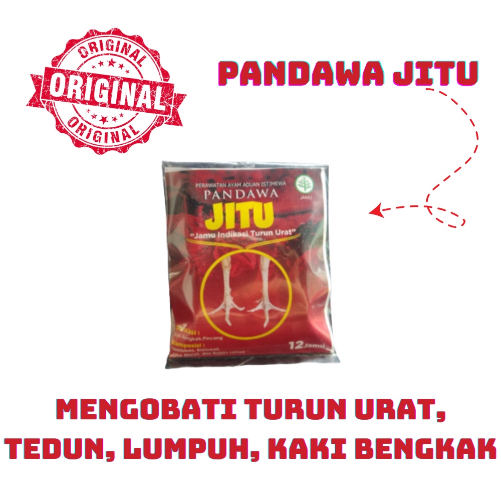 PANDAWA JITU - obat turun urat ayam / tedun ayam