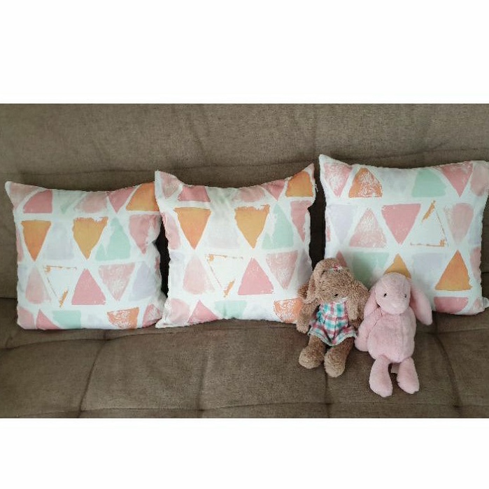 cushion cover - bantal sofa informa (1 set isi 3)