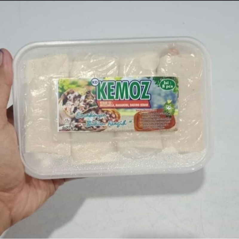 

KEBAB MOZARELLA DAGING SAPI PREMIUM + KEJU | KEMOZ KEBAB HALAL ISI 8 PCS ENAK TERMURAH