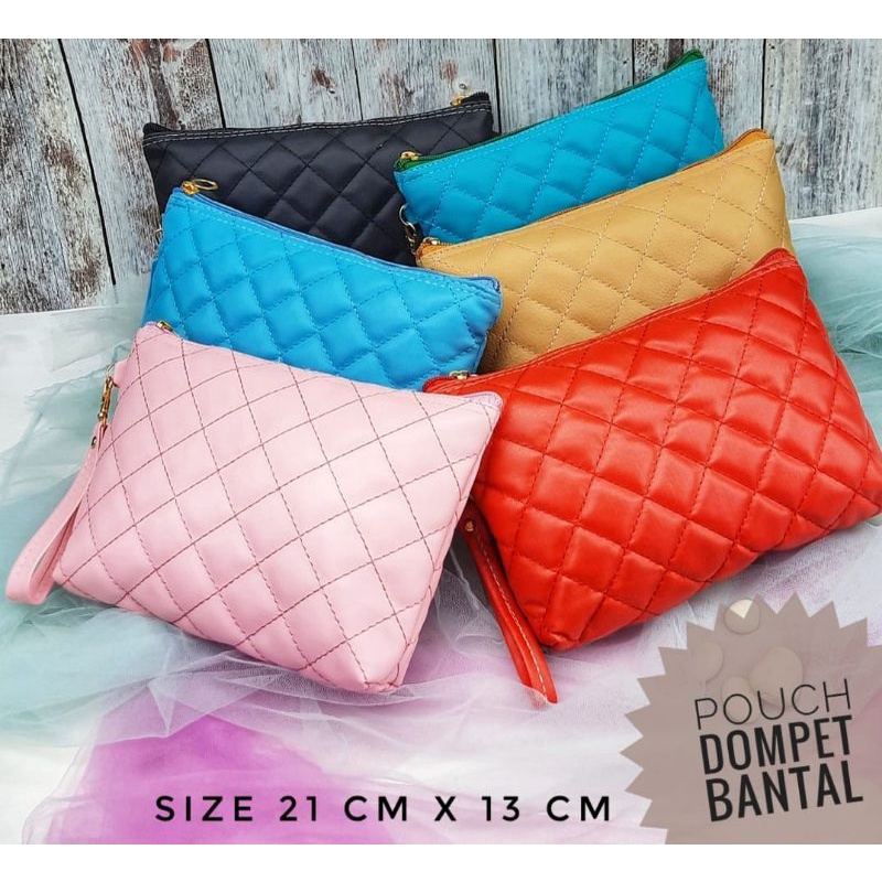 POUCH KOSMETIK BANTAL/DOMPET BANTAL SERBAGUNA