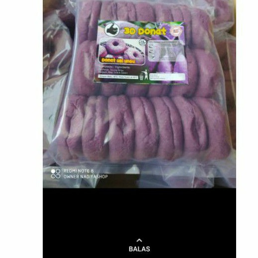 

donat ubi ungu 3d