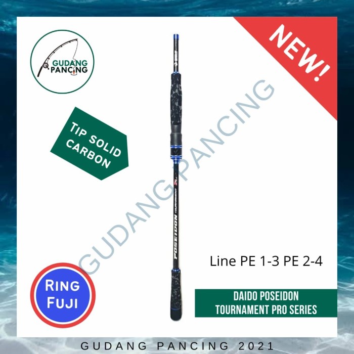 Rod Daido Poseidon Tournament Pro Series 602Sp Cv