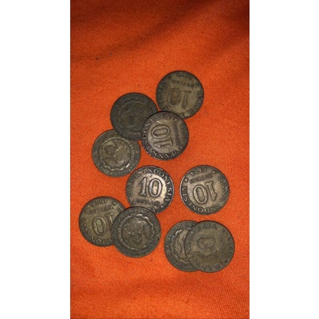 Uang coin 10RUPIAH tahun 1974